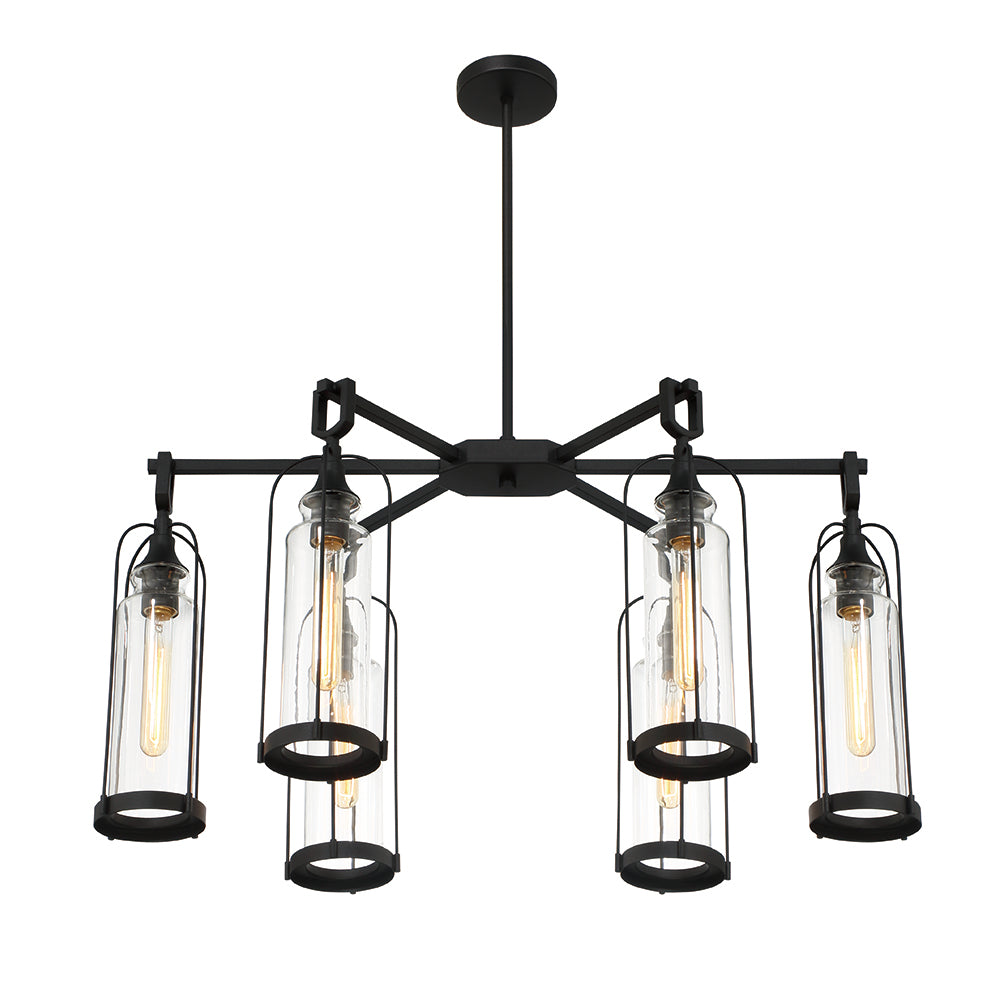 EUROFASE 42730 6 Lt Linear Chandelier Secondary image