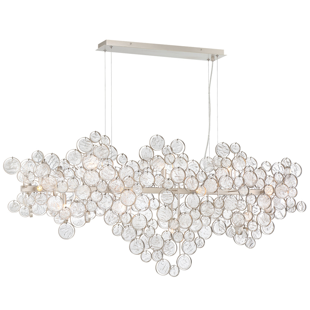 EUROFASE 34032 15-Light 56in Linear Chandelier