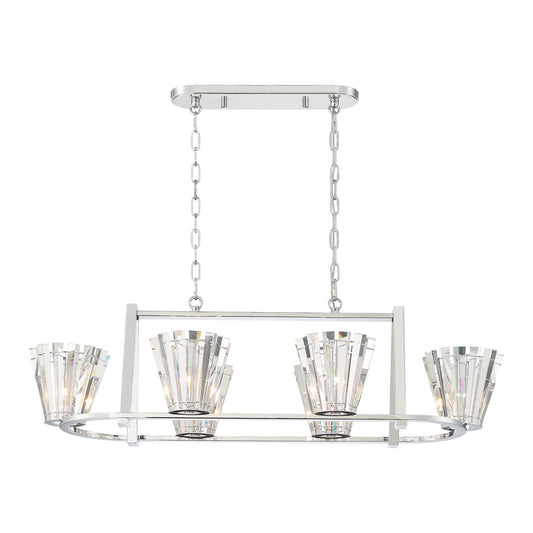 EUROFASE 38867 6-Light 45in Chandelier