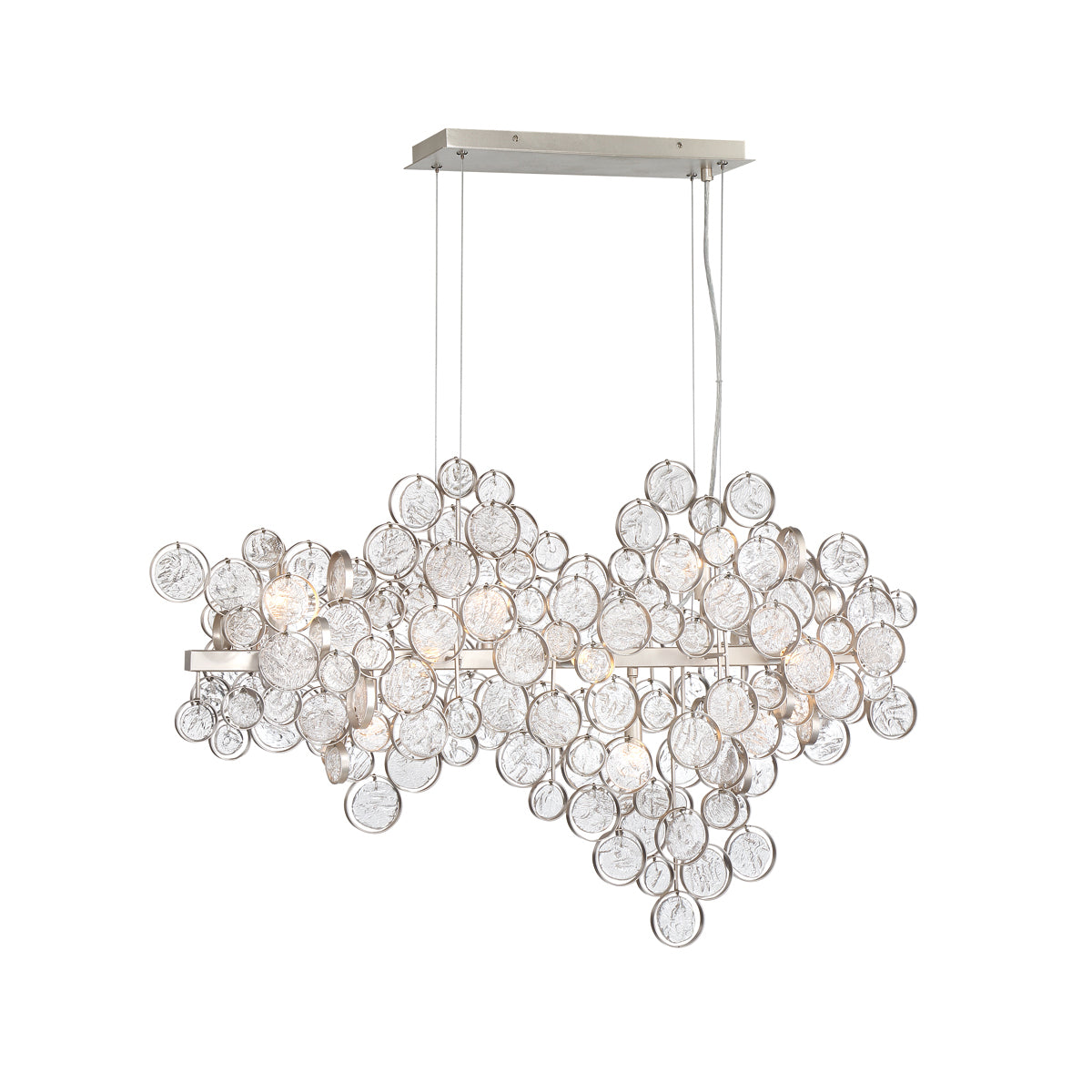 EUROFASE 34031 12-Light 40in Linear Chandelier Main image