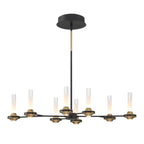EUROFASE 45714 8-Light 36in Integrated Led Linear Chandelier