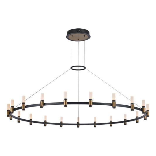 EUROFASE 37045 21-Light 60in Integrated Led Grand Chandelier
