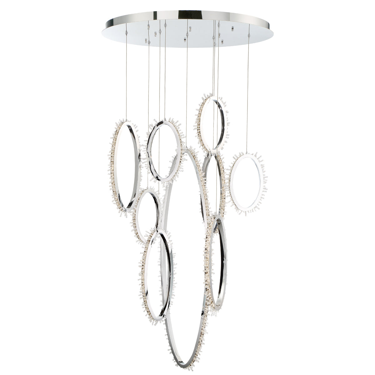 EUROFASE 33732 9-Light 53in Integrated Led Grand Chandelier Main image