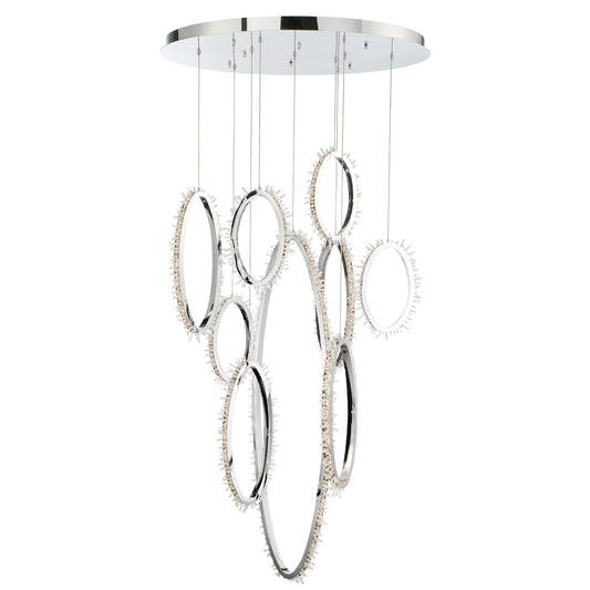 EUROFASE 33732 9-Light 53in Integrated Led Grand Chandelier
