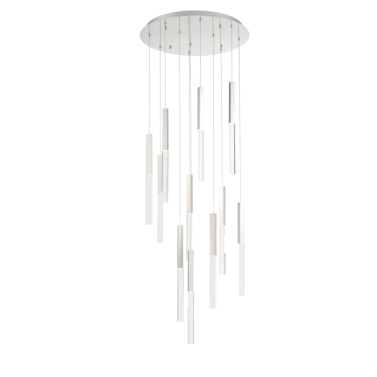 EUROFASE 46477 11-Light 22in Integrated Led Chandelier Main image