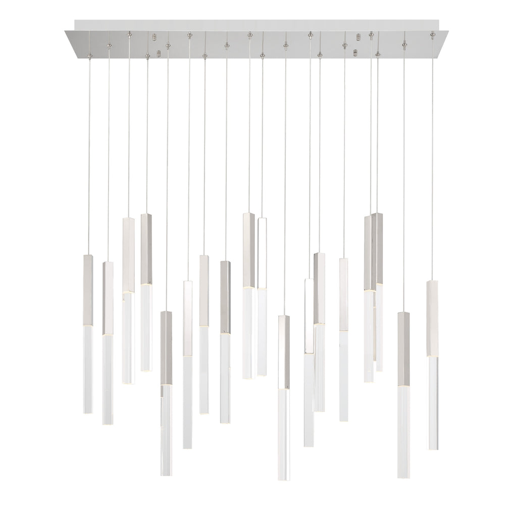 EUROFASE 46771 18-Light 42in Integrated Led Chandelier