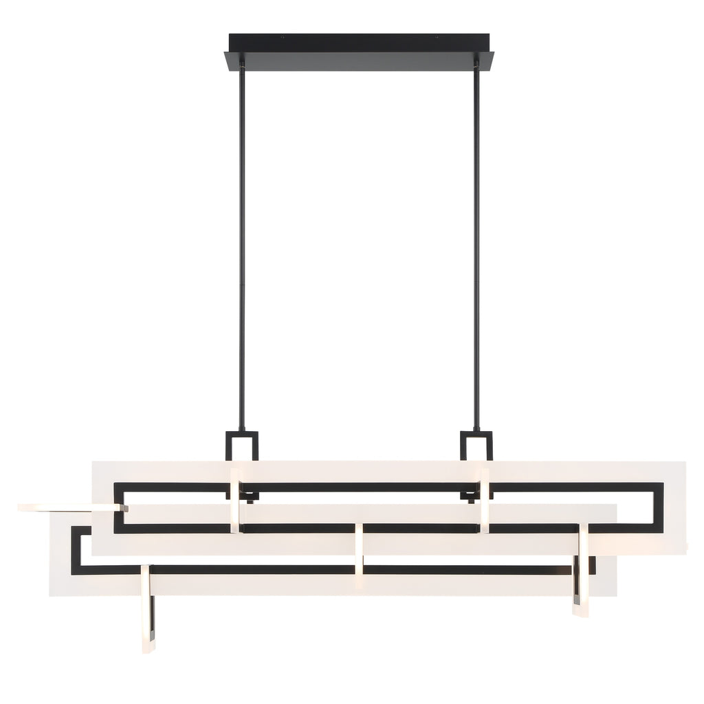 EUROFASE 46806 55in Integrated Led Linear Chandelier