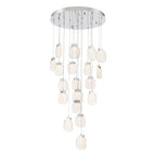 EUROFASE 37192 19-Light 29in Integrated Led Multi Drop Chandelier