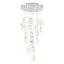 EUROFASE 37192 19-Light 29in Integrated Led Multi Drop Chandelier