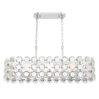 EUROFASE 44287 8-Light 40in Linear Chandelier