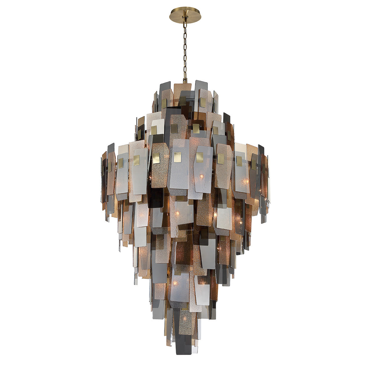 EUROFASE 43873 7-Tiers 39-Light 71in Grand Chandelier Main image