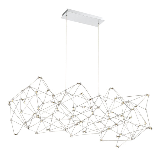 EUROFASE 38037 49in Integrated Led Linear Chandelier