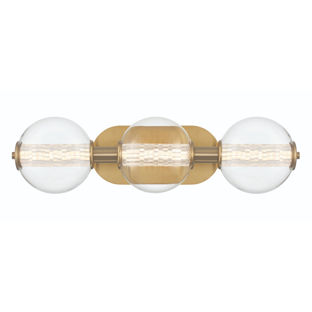 EUROFASE 46809 3-Light 25in Integrated Led Vanity