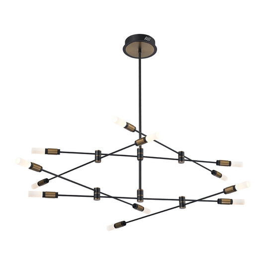 EUROFASE 37051 12-Light 41in Integrated Led Chandelier
