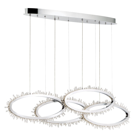 EUROFASE 33731 4-Light 51in Integrated Led Multi Drop Chandelier
