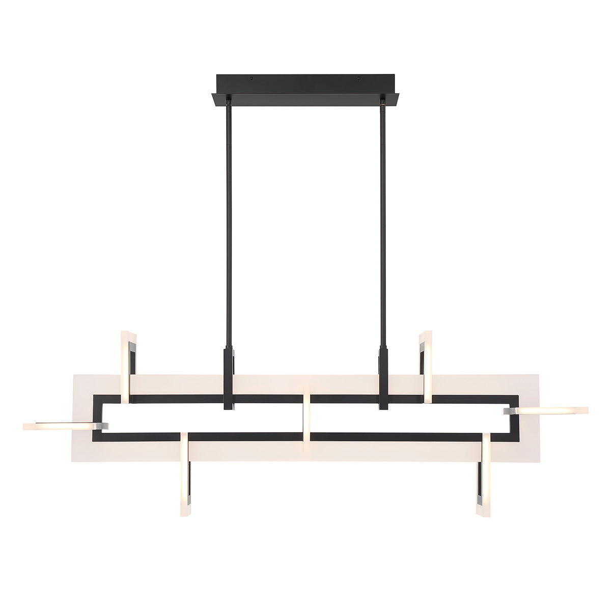 EUROFASE 45719 48in Integrated Led Linear Chandelier Secondary image