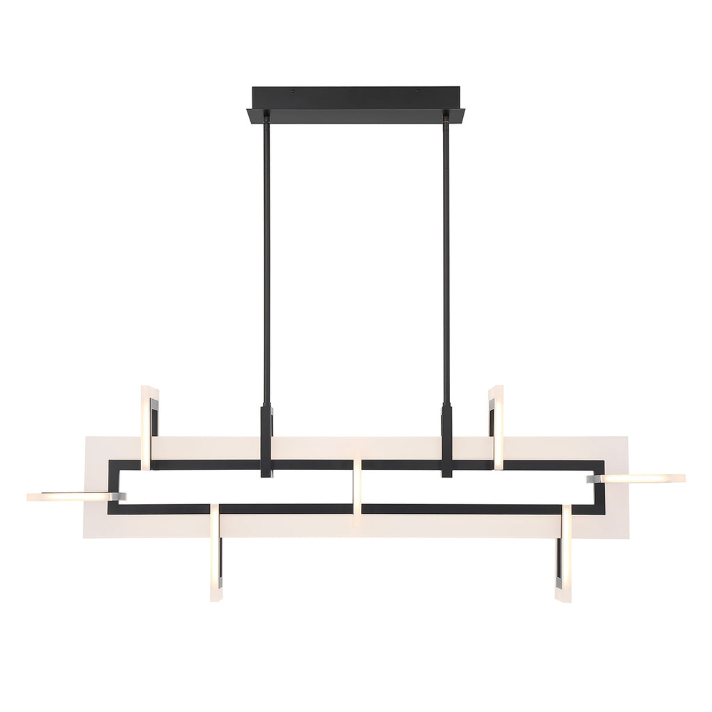 EUROFASE 45719 48in Integrated Led Linear Chandelier