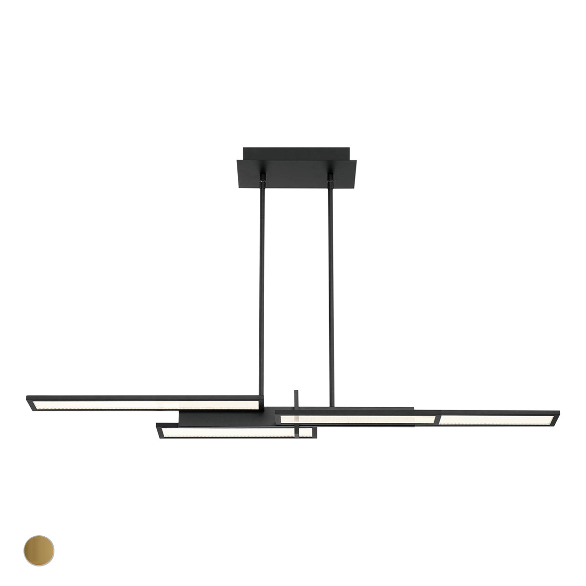 EUROFASE 37062 46in Integrated Led Linear Chandelier