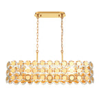 EUROFASE 44287 8-Light 40in Linear Chandelier