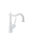 BARIL VICTOIRE B74 MON-2600-00L Antique style single-hole lavatory faucet, drain included