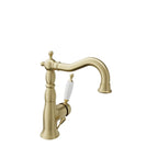 BARIL VICTOIRE B74 MON-2600-00L Antique style single-hole lavatory faucet, drain included