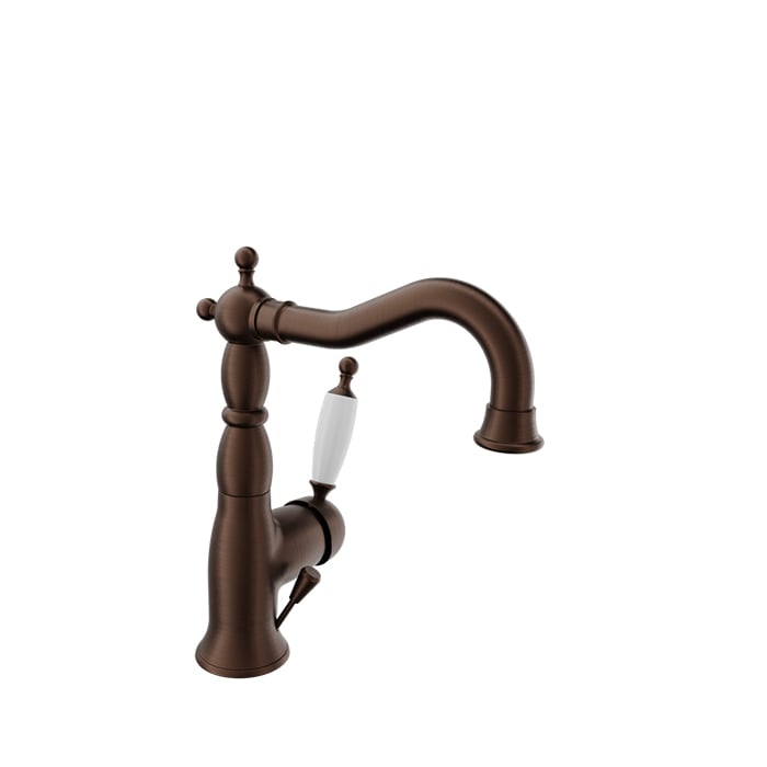 BARIL VICTOIRE B74 MON-2600-00L Antique style single-hole lavatory faucet, drain included