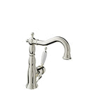 BARIL VICTOIRE B74 MON-2600-00L Antique style single-hole lavatory faucet, drain included