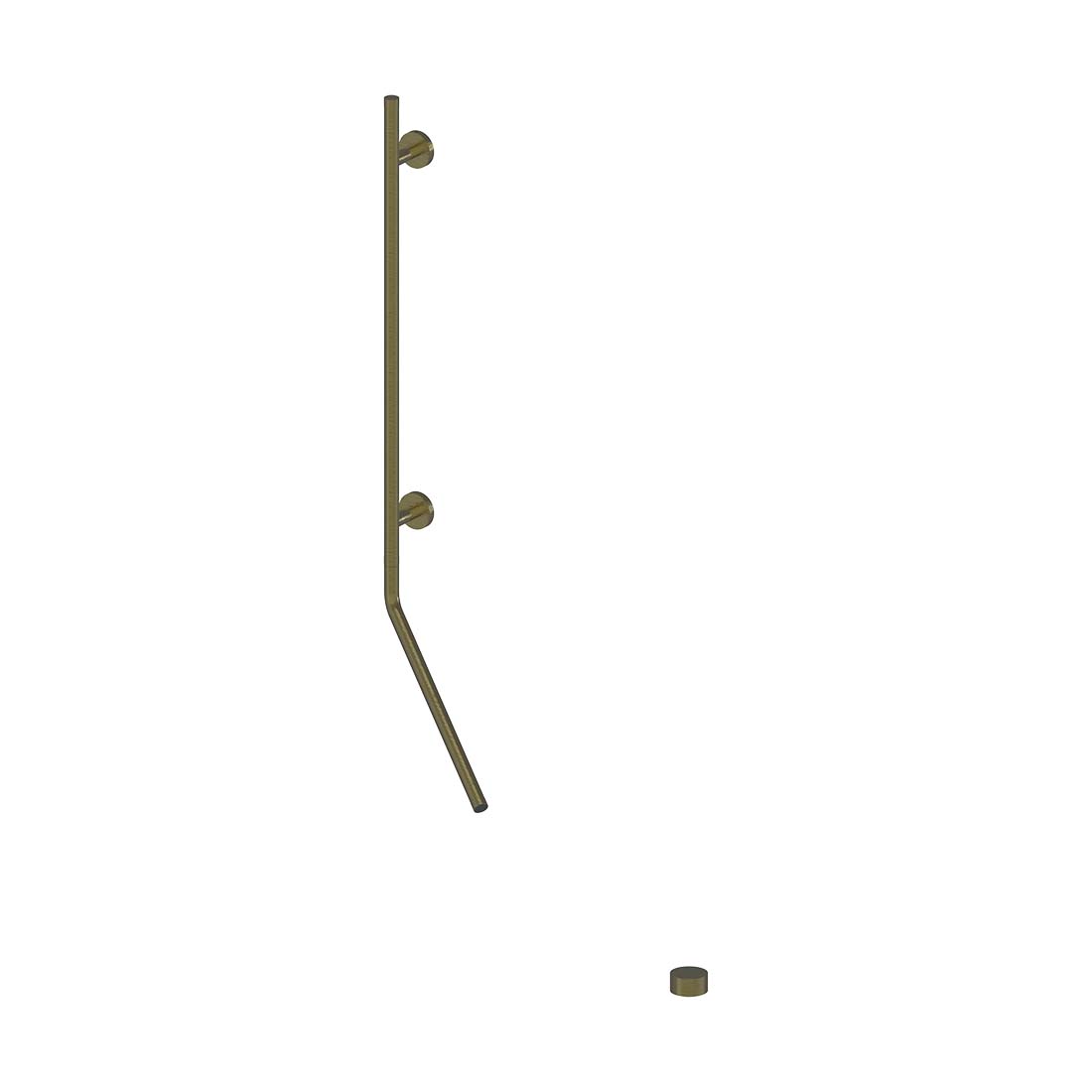 AQUALEM MP2227 Rittze Wall Mount Lavatory Faucet