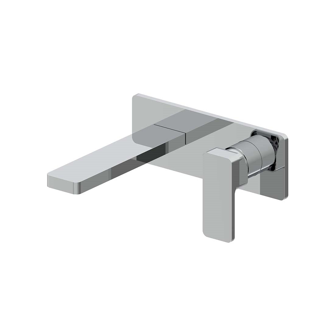 AQUALEM MP4104.TR Morandi Wall Mounted Lavatory Faucet Trim Set (REQ.: MP4100.RI) Main image