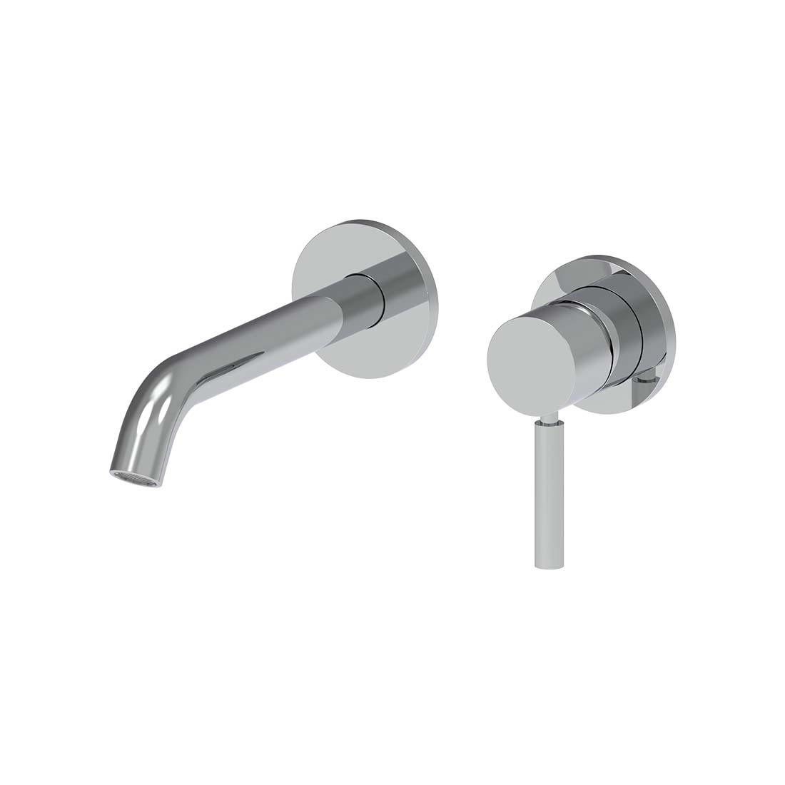AQUALEM MP4116.TR Gio Wall Mounted Lavatory Faucet Trim Set (REQ.: MP4100.RI) Main image