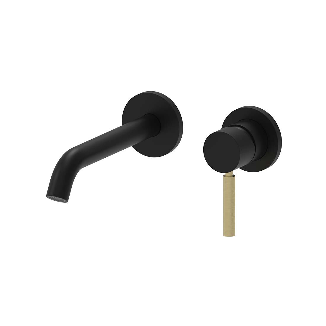 AQUALEM MP4116.TR Gio Wall Mounted Lavatory Faucet Trim Set (REQ.: MP4100.RI)