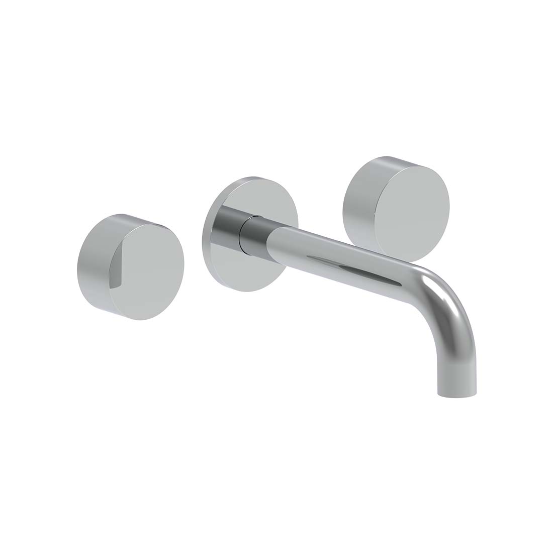 AQUALEM MP4212.TR Origin Wall Mounted Lavatory Faucet Trim Set (REQ.: MP4200.RI) Main image
