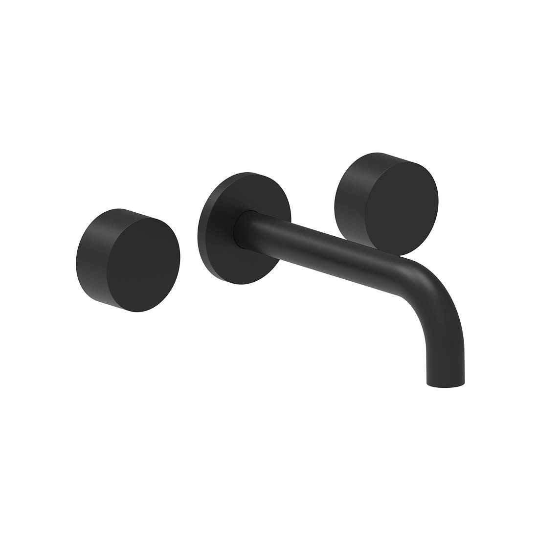 AQUALEM MP4212.TR Origin Wall Mounted Lavatory Faucet Trim Set (REQ.: MP4200.RI)