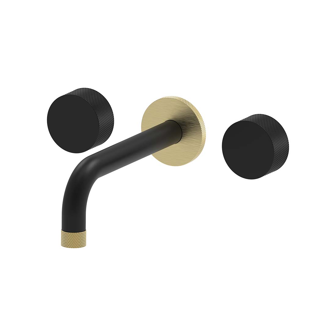 AQUALEM MP4218KN.TR Origin Plus Wall Mounted Lavatory Faucet Trim Set (REQ.: MP4200.RI)