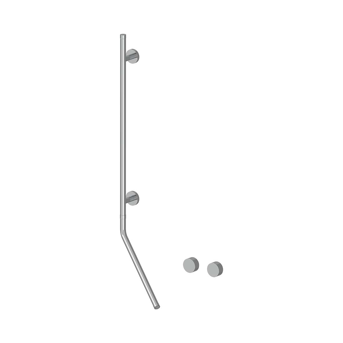 AQUALEM MP4227.TR Rittze Wall Mounted Lavatory Faucet Trim Set (REQ.: MP4280.RI) Main image