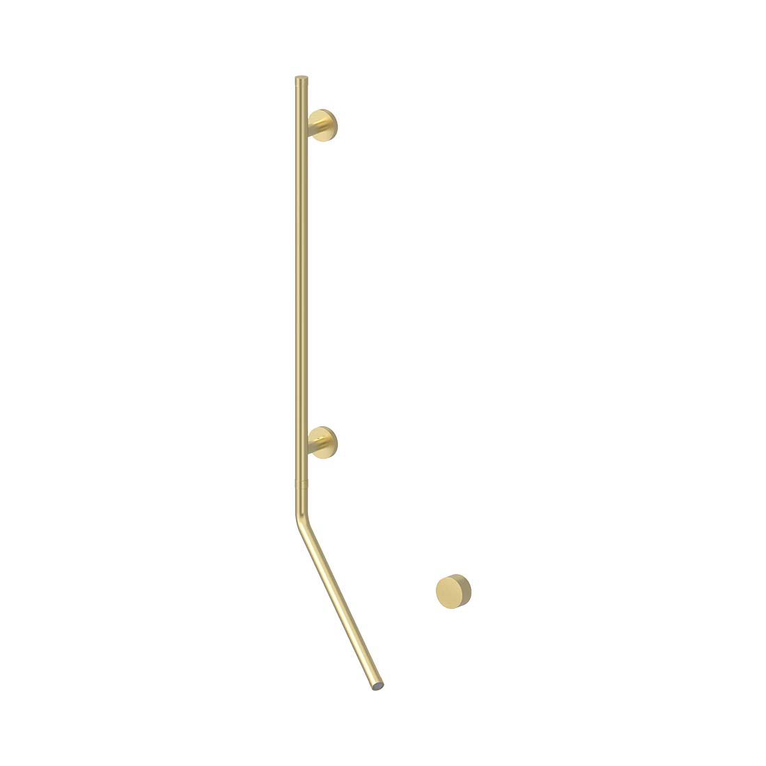 AQUALEM MP5127.TR Rittze Wall Mounted Lavatory Faucet Trim Set (REQ.: MP5180.RI)