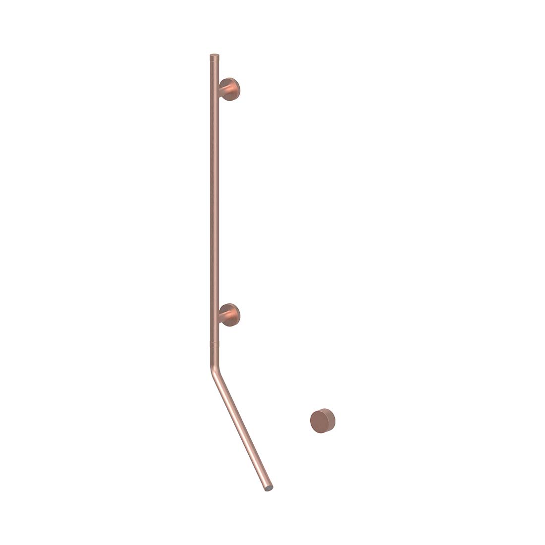 AQUALEM MP5127.TR Rittze Wall Mounted Lavatory Faucet Trim Set (REQ.: MP5180.RI)