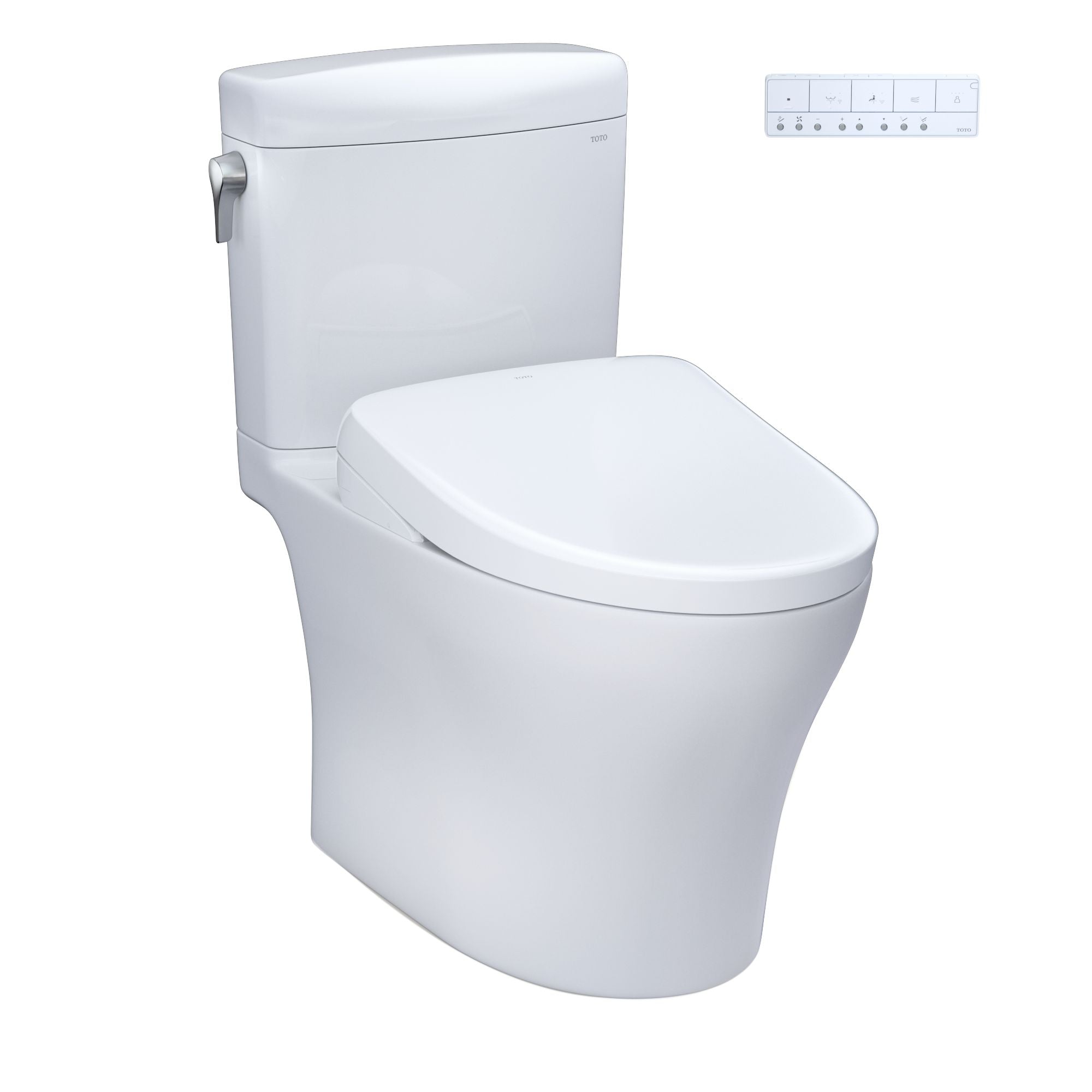 TOTO MW4364726 Aquia Iv Cube - Washlet+ S7 Two-Piece Toilet Secondary image