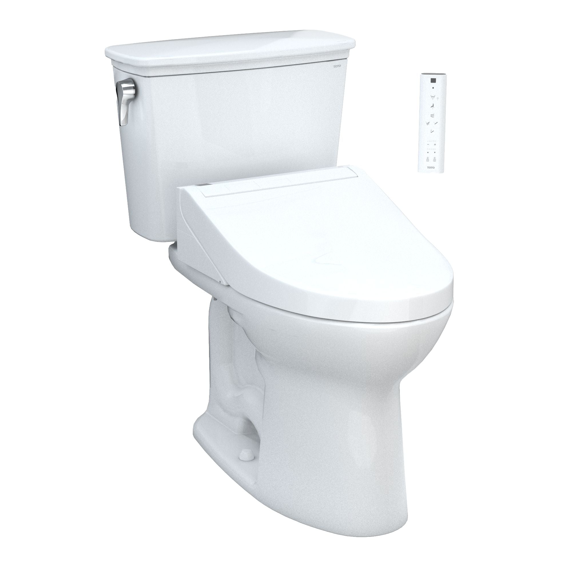 TOTO MW7863084 Drake Transitional WASHLET+ C5 Two-Piece Toilet Secondary image