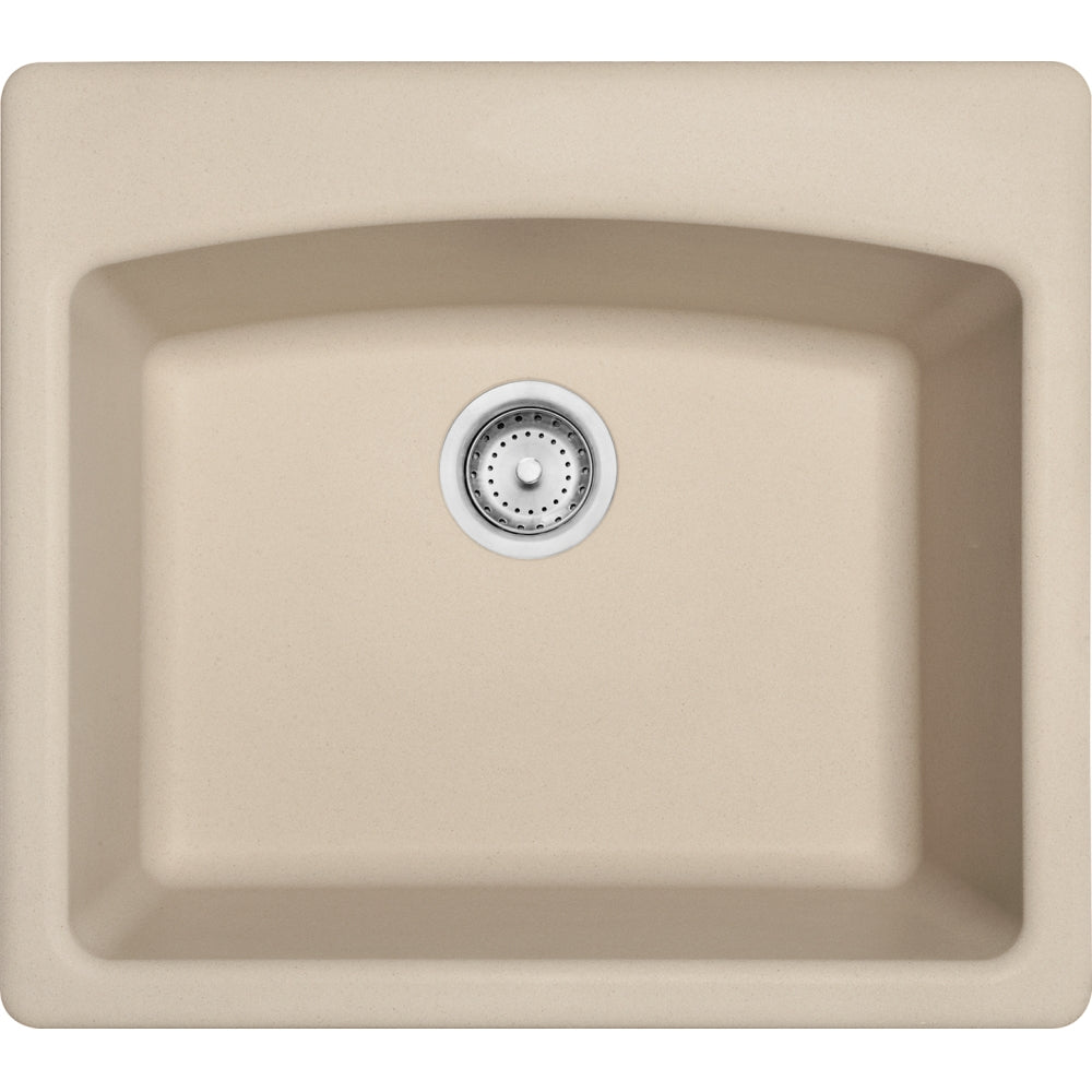 FRANKE ESCH25229 ELLIPSE DM GRN SGL 27CAB GRANITE COMPOSITE SINK Main image