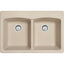 FRANKE EDCH33229-1 ELLIPSE DM GRN DBL 36CAB GRANITE COMPOSITE SINK