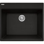 FRANKE MAG61023L MARIS DM GRN SGL LAUNDRY WITH STRAINER BASKET GRANITE COMPOSITE SINK