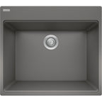 FRANKE MAG61023L MARIS DM GRN SGL LAUNDRY WITH STRAINER BASKET GRANITE COMPOSITE SINK