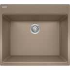 FRANKE MAG61023L MARIS DM GRN SGL LAUNDRY WITH STRAINER BASKET GRANITE COMPOSITE SINK