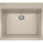 FRANKE MAG61023L MARIS DM GRN SGL LAUNDRY WITH STRAINER BASKET GRANITE COMPOSITE SINK