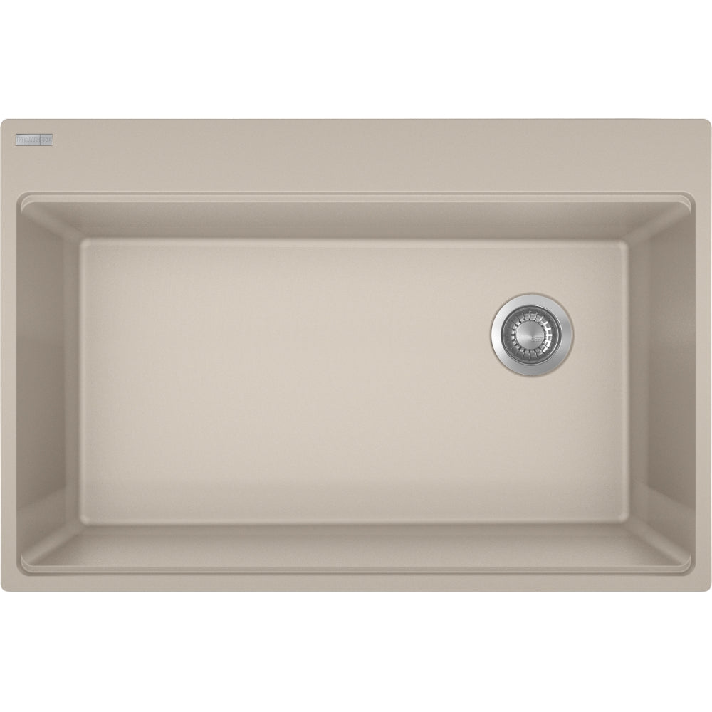 FRANKE MAG61031OW MARIS TM GRN SGL - OFFSET WASTE WITH STRAINER BASKET GRANITE COMPOSITE SINK Main image
