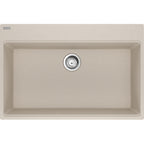 FRANKE MAG61031 MARIS TM GRN SGL 36CAB WITH STRAINER BASKET GRANITE COMPOSITE SINK