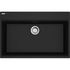 FRANKE MAG61031 MARIS TM GRN SGL 36CAB WITH STRAINER BASKET GRANITE COMPOSITE SINK