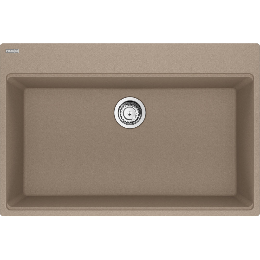 FRANKE MAG61031 MARIS TM GRN SGL 36CAB WITH STRAINER BASKET GRANITE COMPOSITE SINK