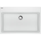 FRANKE MAG61031 MARIS TM GRN SGL 36CAB WITH STRAINER BASKET GRANITE COMPOSITE SINK